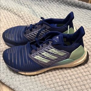 Adidas Blue Running Shoes